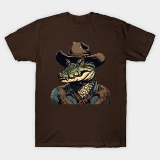 Crocodile Cowboy T-Shirt